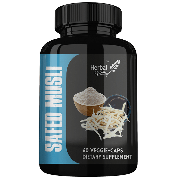 Herbal Valley Safed Musli 800mg Capsule