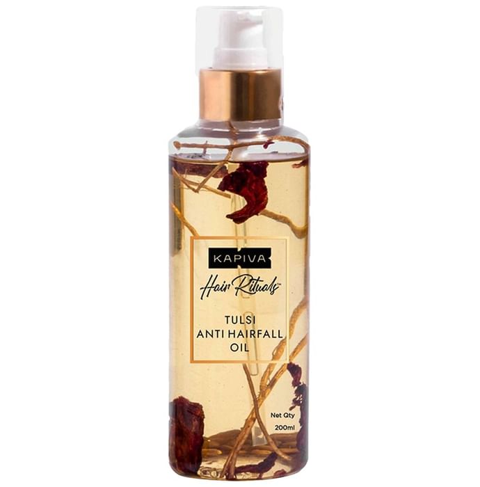 Kapiva Hair Rituals Tulsi Anti Hairfall Oil
