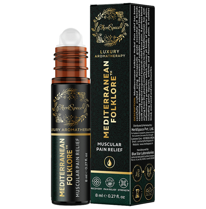 Herbspace Mediterranean Folklore Muscular Pain Relief Oil