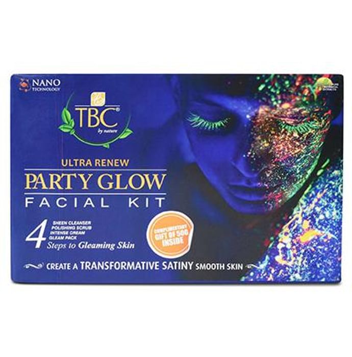 TBC Facial Kit (Complimentary Gift of 50gm Inside) Party Glow