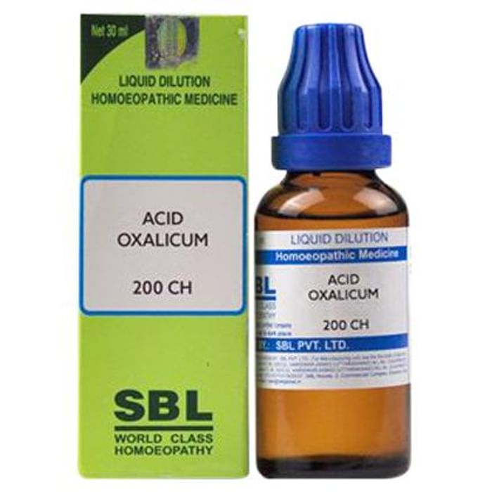 SBL Acid Oxalicum Dilution 200 CH