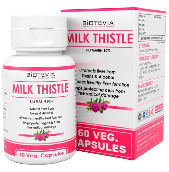 Biotevia Life Sciences Milk Thistle Veg Capsule