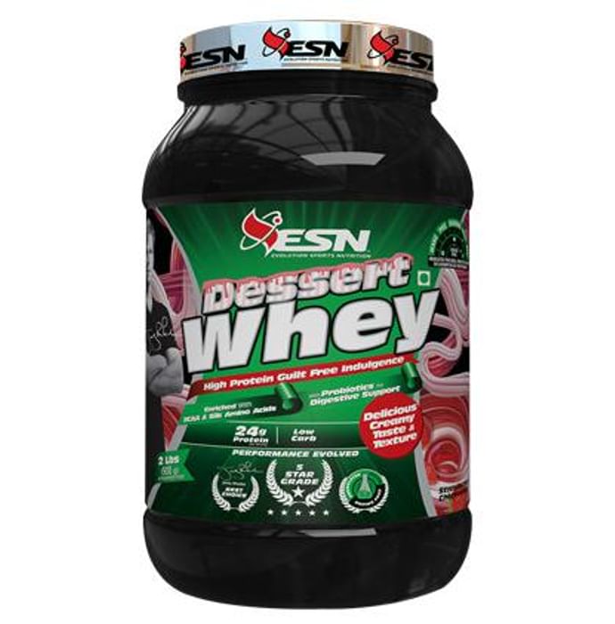 ESN Dessert Whey Protein Powder Strawberry Cheese Cake