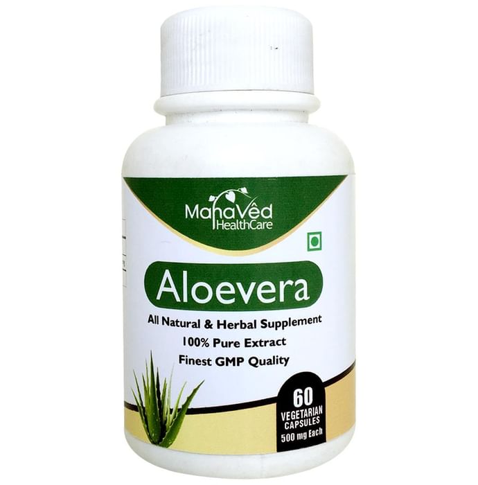 MahaVed Aloevera Vegetarian Capsule