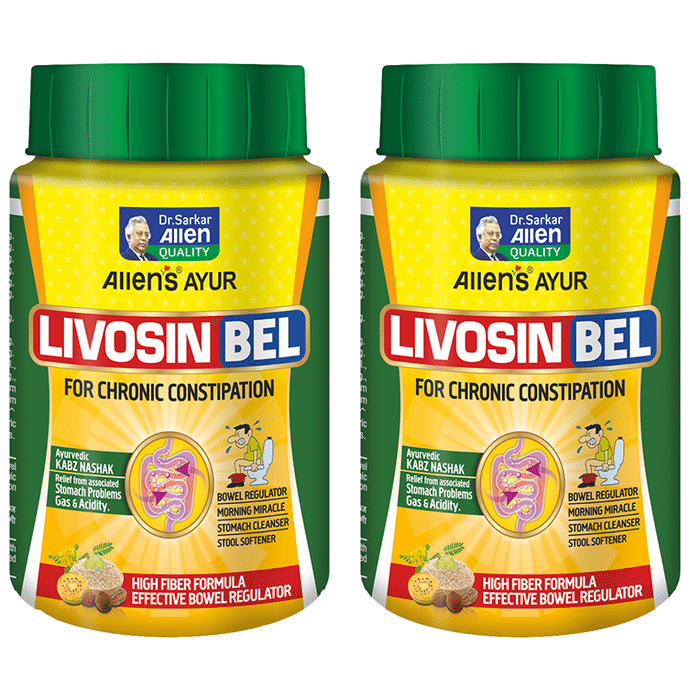 Dr. Sarkar's Allen Ayur Livosin Bel Granules (200gm Each)