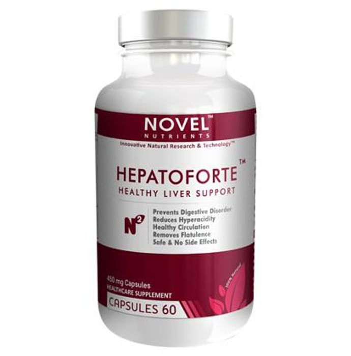 Novel Nutrients Hepatoforte 450mg Capsule