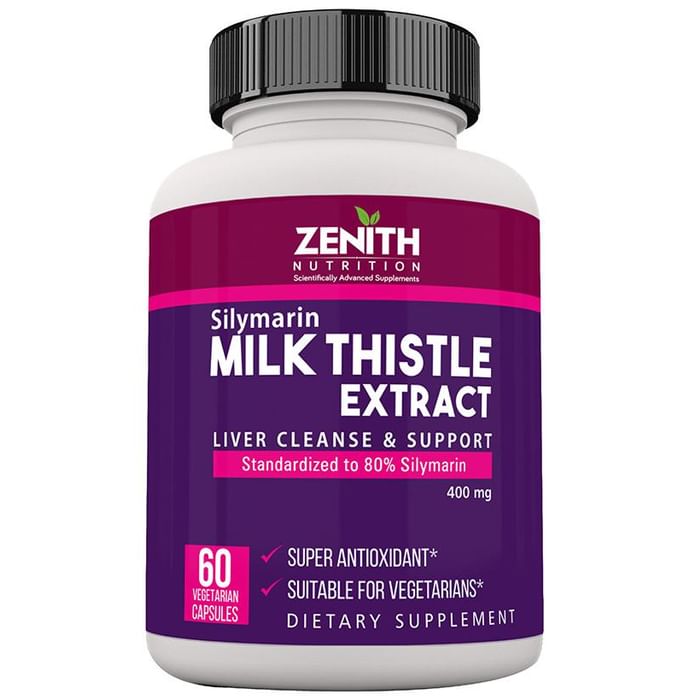 Zenith Nutrition Silymarin Milk Thistle 400mg Capsule