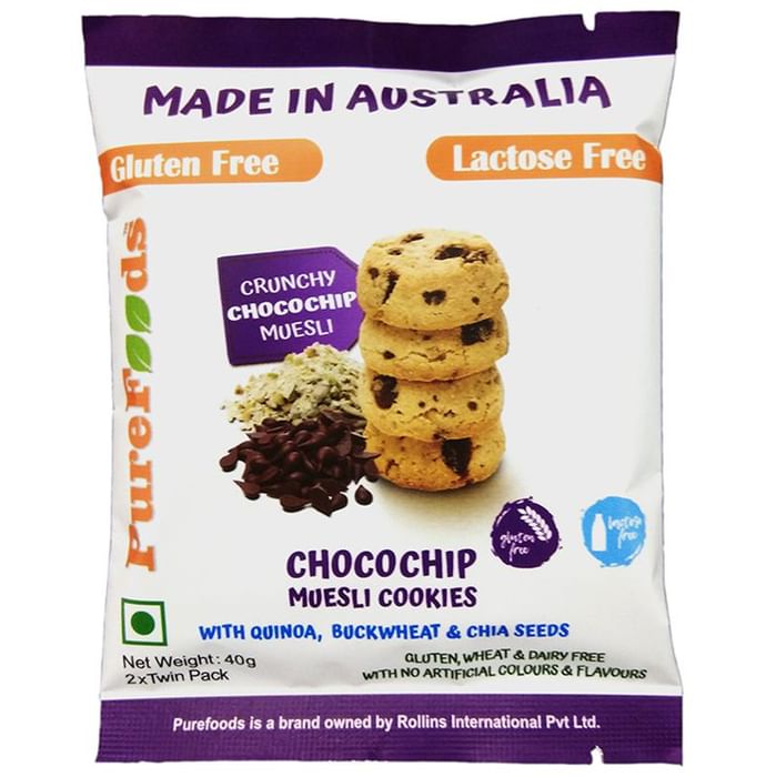 PureFoods Crunchy Muesli Cookie Choco Chip