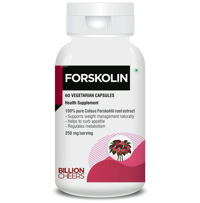 Billion Cheers Forskolin Vegetarian Capsules