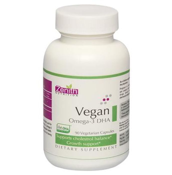 Zenith Nutrition Vegan Omega-3 Dha Capsule