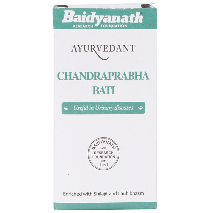 Baidyanath (Jhansi) Ayurvedant Chandraprabha Bati