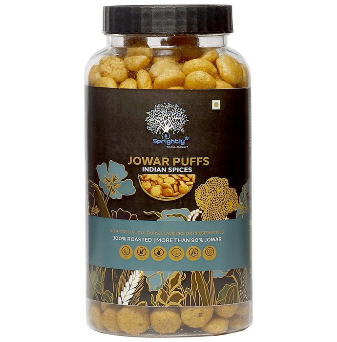 Sprightly Jowar Puffs (150gm Each) Indian Spices