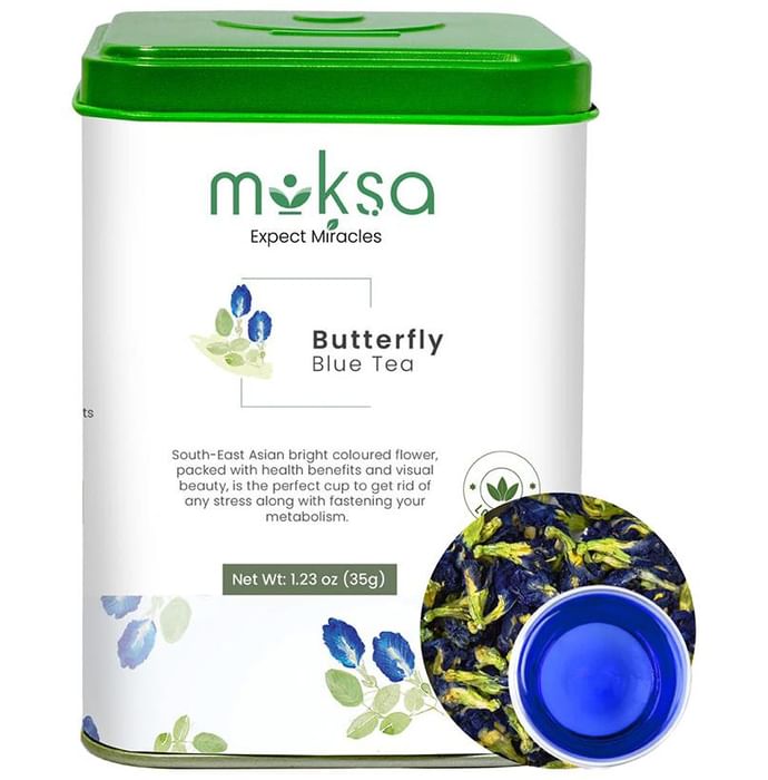 Moksa Expect Miracles Butterfly Blue Tea