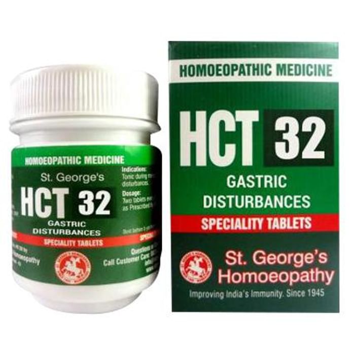 St. George’s HCT 32 Gastric Disturbances Tablet