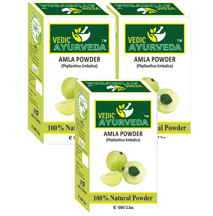 Vedic Ayurveda Amla Powder (100gm Each)