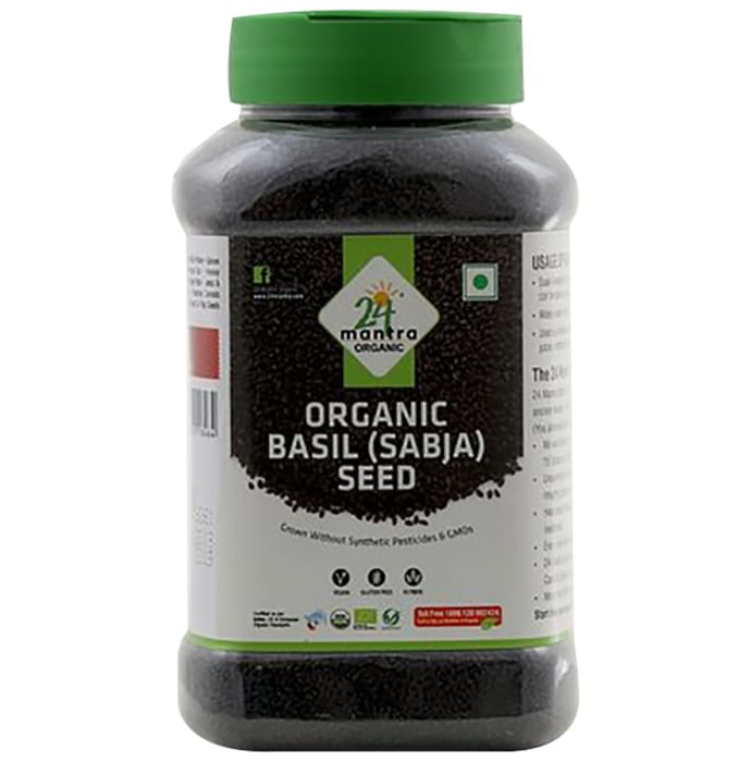 24 Mantra Organic Basil (Sabja) Seeds
