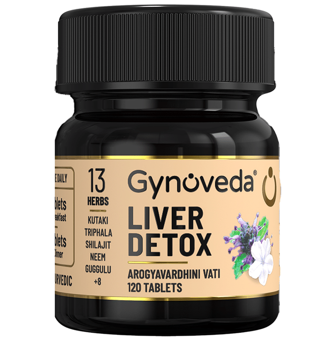 Gynoveda Liver Detox Tablets (120 Each)