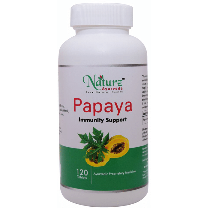 Naturz Ayurveda Papaya Immunity Support Tablet