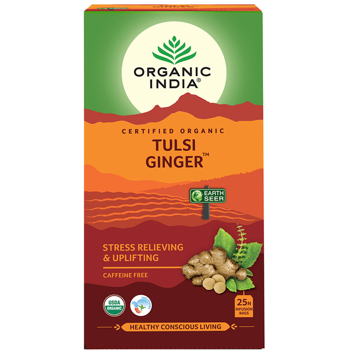 Organic India Tulsi Ginger Tea