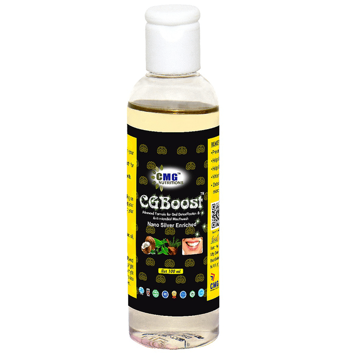 CMG Nutritions CgBoost Oil Advance Formula for Oral Detoxification