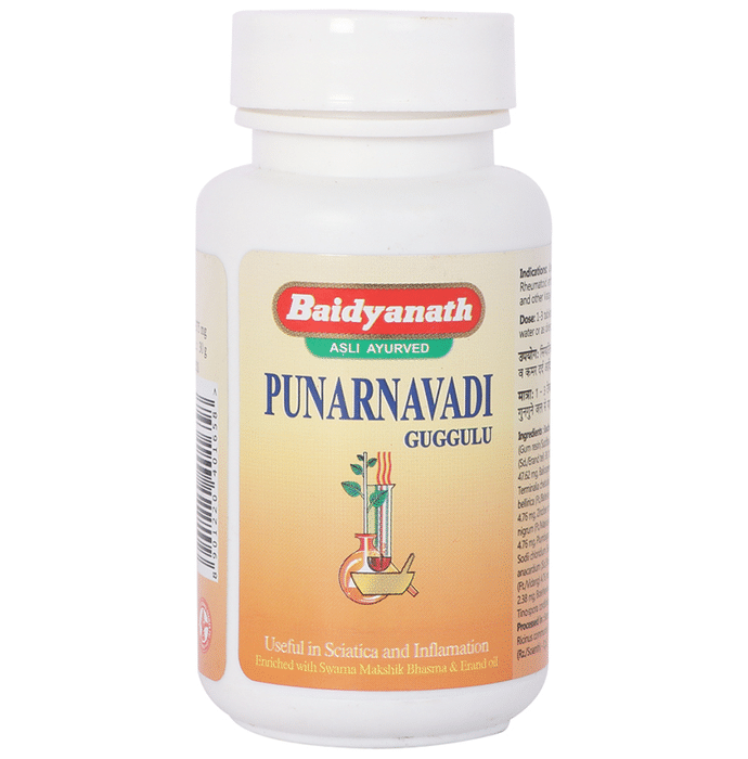 Baidyanath (Jhansi) Punarnavadi Guggulu Tablet