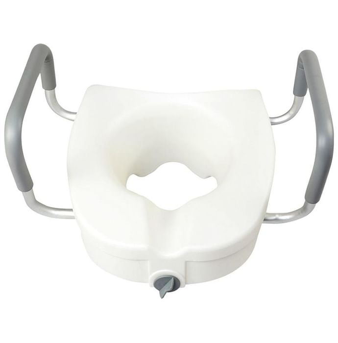 Entros SC7060I Raised Toilet Seat with Armrest for Handicap & Elderly