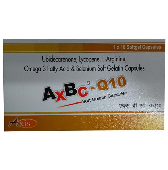 Axbc -Q10 Soft Gelatin Capsule
