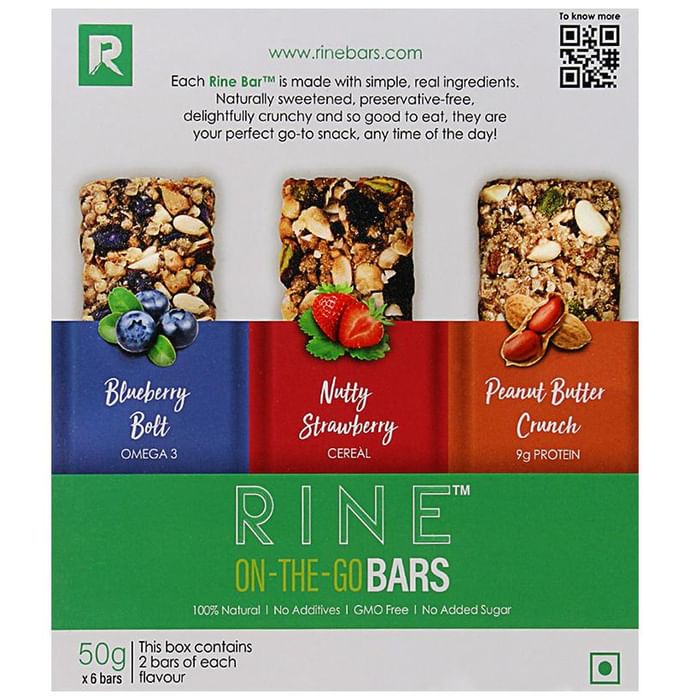 Rine On-The-Go Bar (50gm Each) Assorted