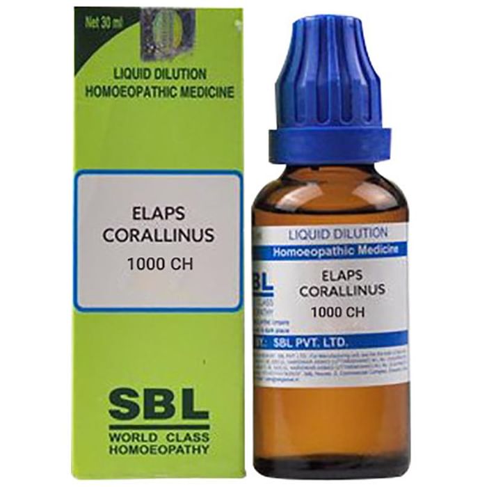 SBL Elaps Corallinus Dilution 1000 CH