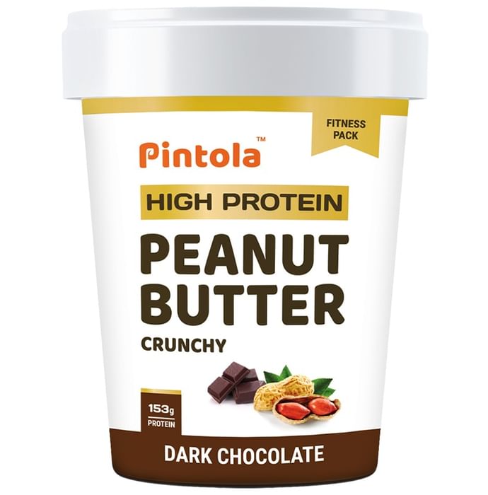 Pintola High Protein Peanut Crunchy Dark Chocolate