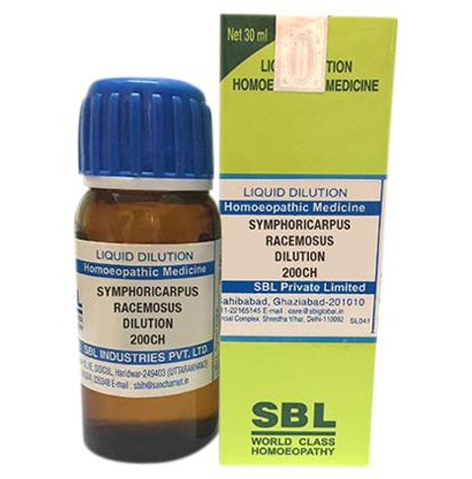 SBL Symphoricarpus Racemosus Dilution 200 CH