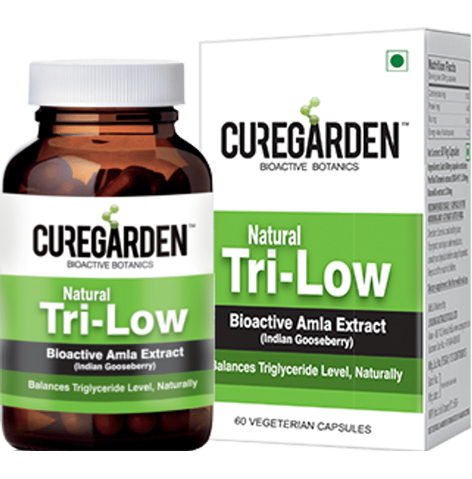 Curegarden Natural Tri-Low Vegeterian Capsules