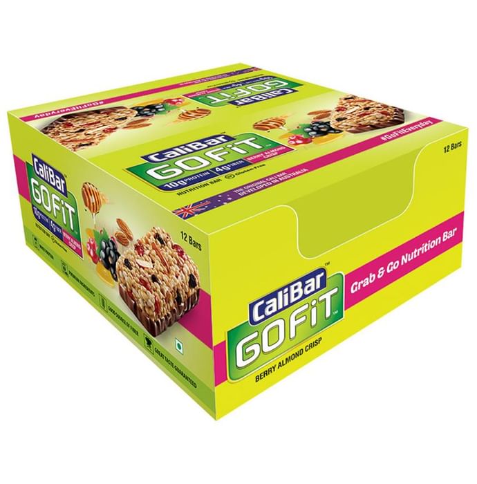 CaliBar Gofit Protein Bar Berry Almond Crisp