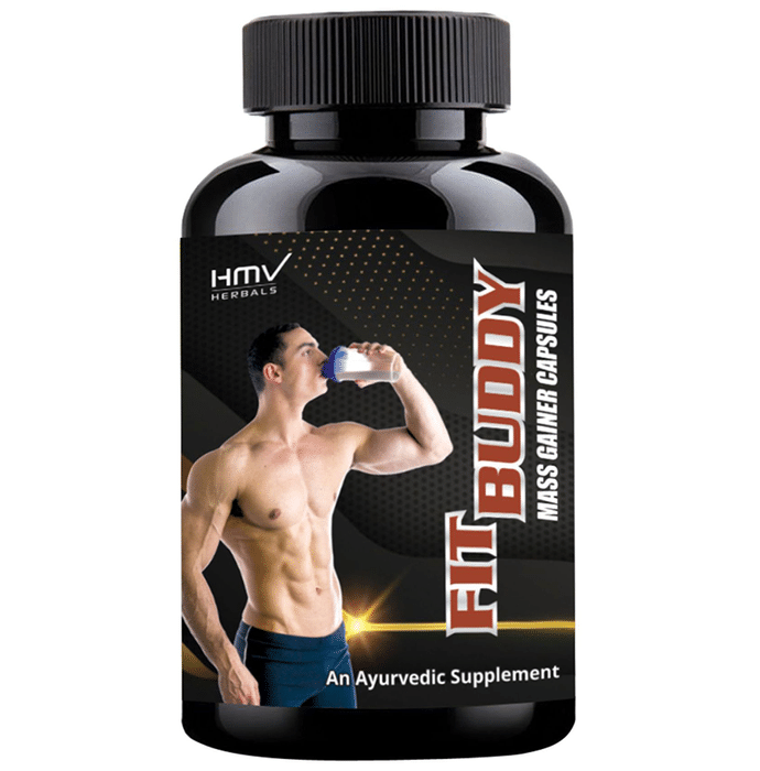 HMV Herbals Fit Buddy Mass Gainer Capsule