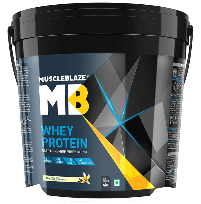 MuscleBlaze MB Whey Protein Vanilla