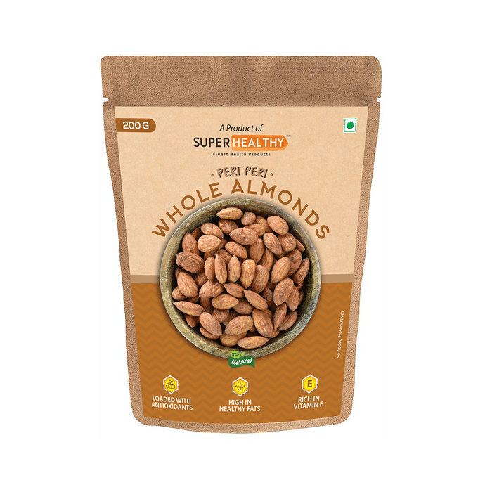 Super Healthy Peri Peri Whole Almonds