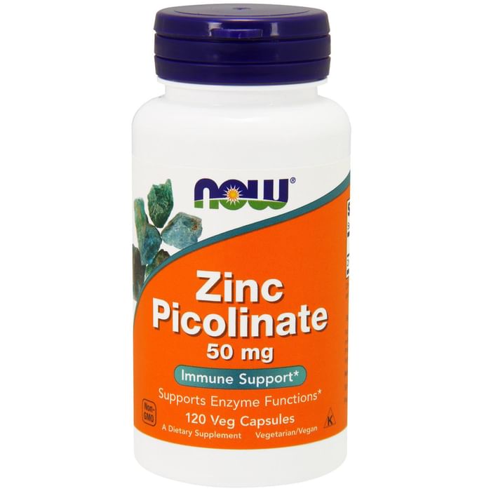 NOW Foods Zinc Picolinate 50mg Capsule