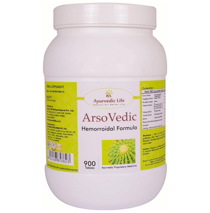 Ayurvedic Life Arso Vedic Hemorroidal Formula Tablet