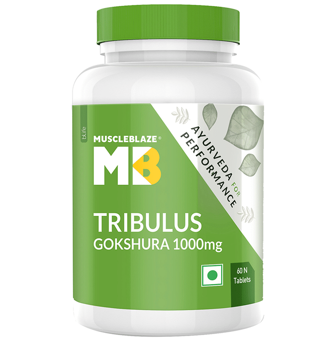 MuscleBlaze Tribulus Gokshura 1000mg Tablet