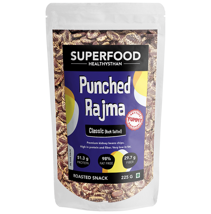 Healthysthan Punched Rajma Roasted Snacks Classic