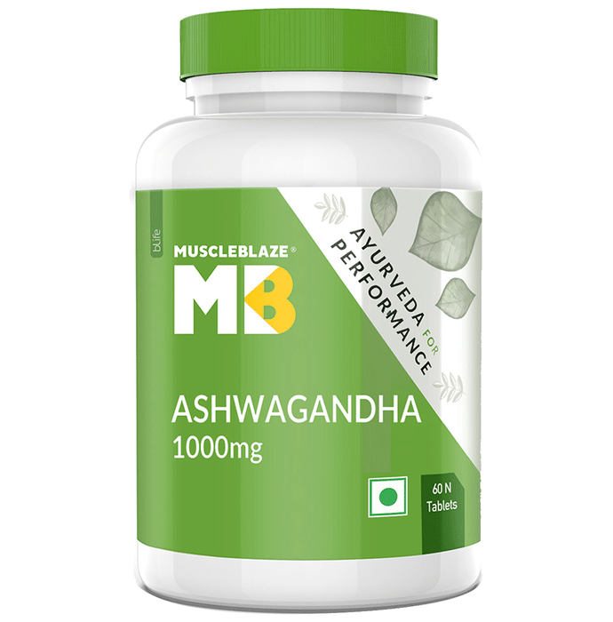 MuscleBlaze Ashwagandha 1000mg Tablet