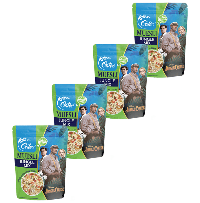 Oateo Muesli (400gm Each) Jungle Mix