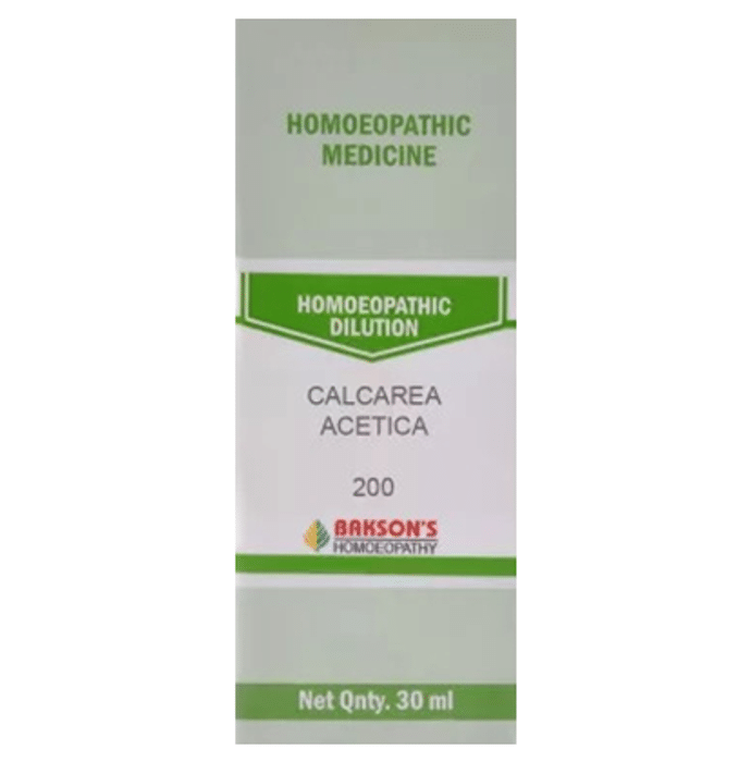 Bakson's Calcarea Acetica Dilution 200