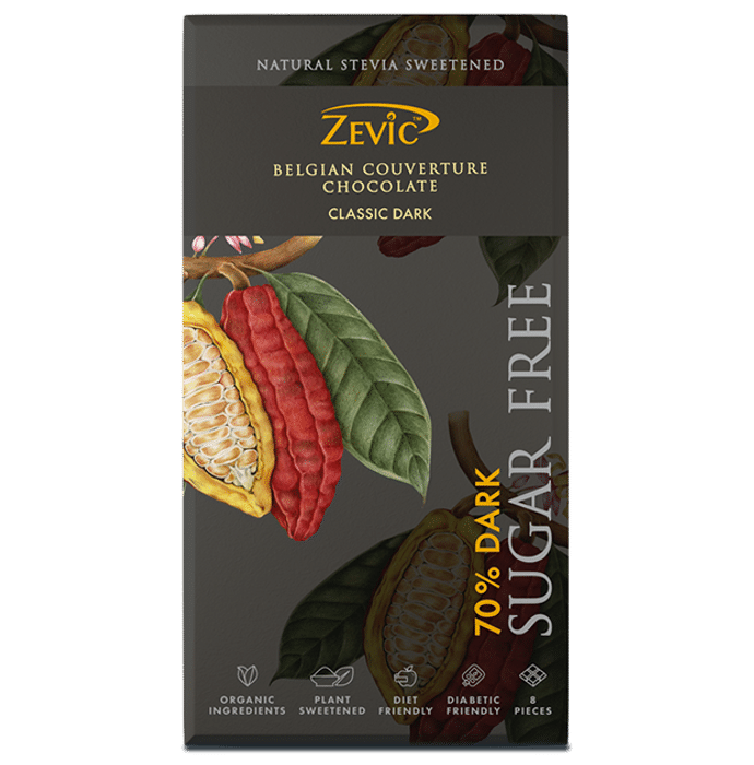 Zevic 70% Dark Chocolate Belgian Cocoa
