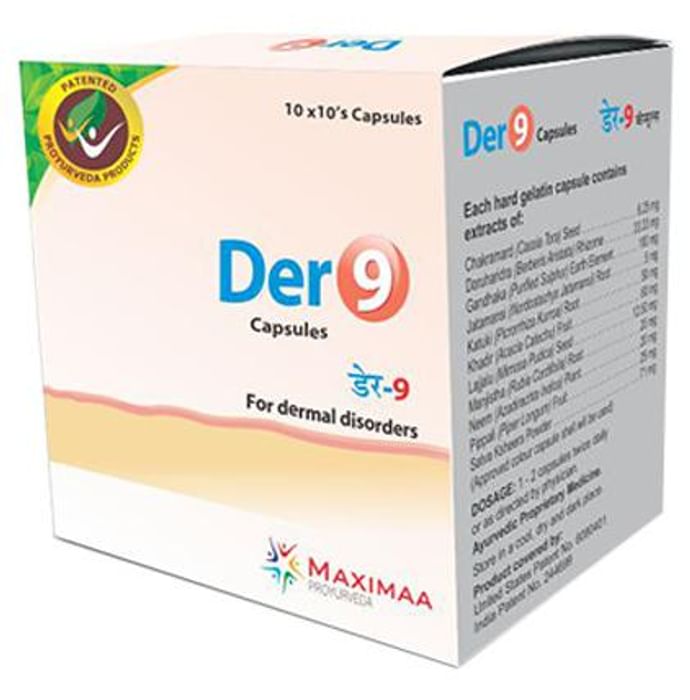 Proyurveda Der 9 Skin Care Capsule