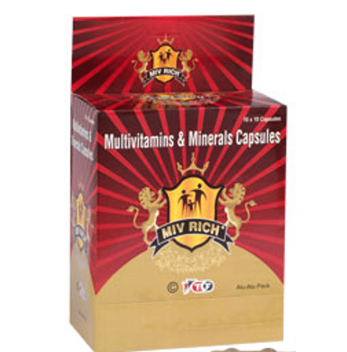 Miv Rich Multivitamins & Minerals Capsule