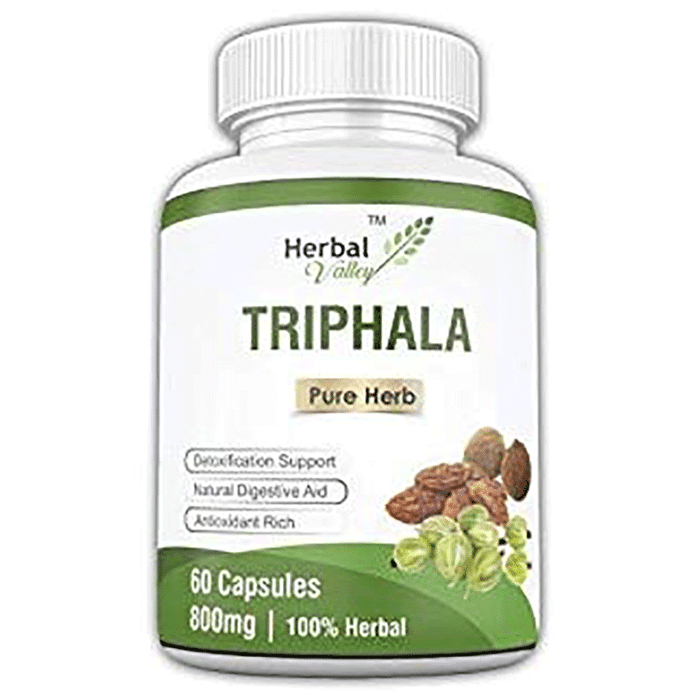 Herbal Valley Triphala 800mg Capsule