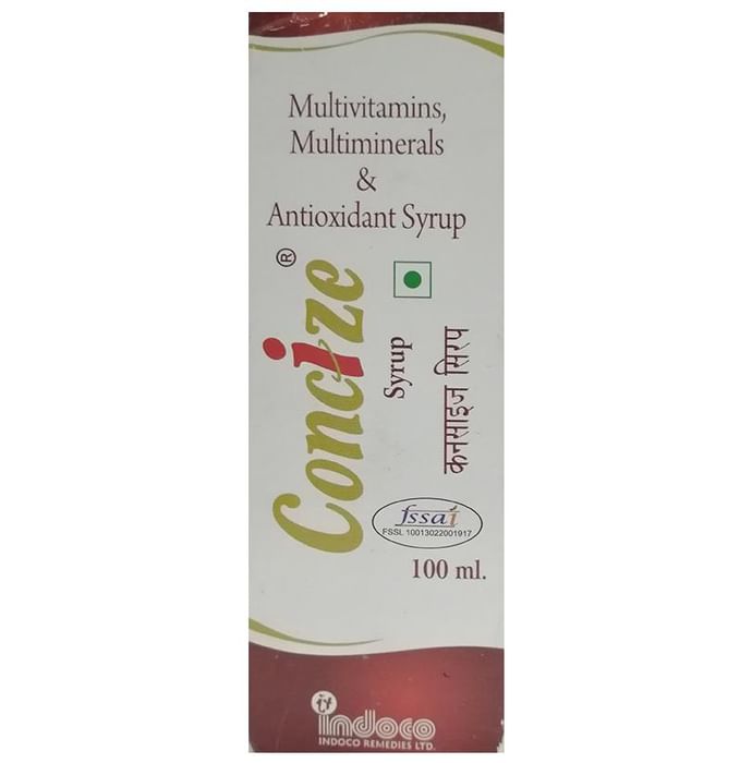 Concize Multivitamins, Multiminerals & Antioxidant Syrup