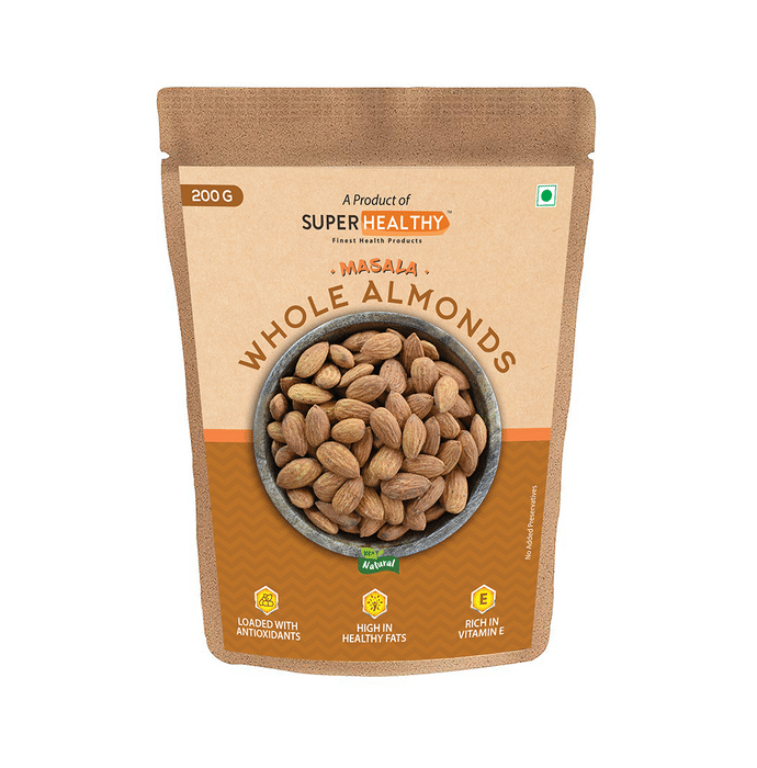 Super Healthy Masala Whole Almonds
