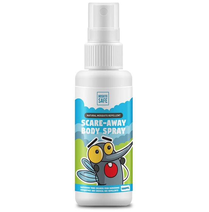 Moskito Safe Natural Mosquito Repellent Scare-Away Body Spray